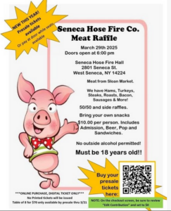 Seneca Hose Fire Co. Meat Raffle @ Seneca Hose | West Seneca | New York | United States