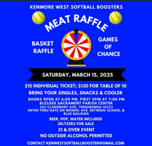 Kenmoew West Softball Boosters Meat Raffle @ Blessed Sacrament Parish Center | Tonawanda Town | New York | United States