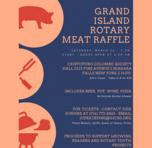 Grand Island Rotary Meat Raffle @ Cristoforo Colobmo Society | Niagara Falls | New York | United States