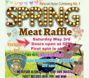 Rescue Company No. 1 Spring Meat Raffle @ Eagles Club | Lancaster | New York | United States