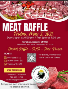 Christian Academy of WNY Meat Raffle @ Christian Academy of WNY | North Tonawanda | New York | United States