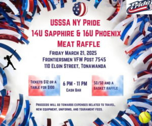 USSSA NY Pride 14U Sapphire & 16U Phoenix Meat Raffle @ VFW Post 7545 | Tonawanda | New York | United States